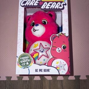 Care Bears Be Me Bear Plush - Hot Pink with Multicolor Star Belly